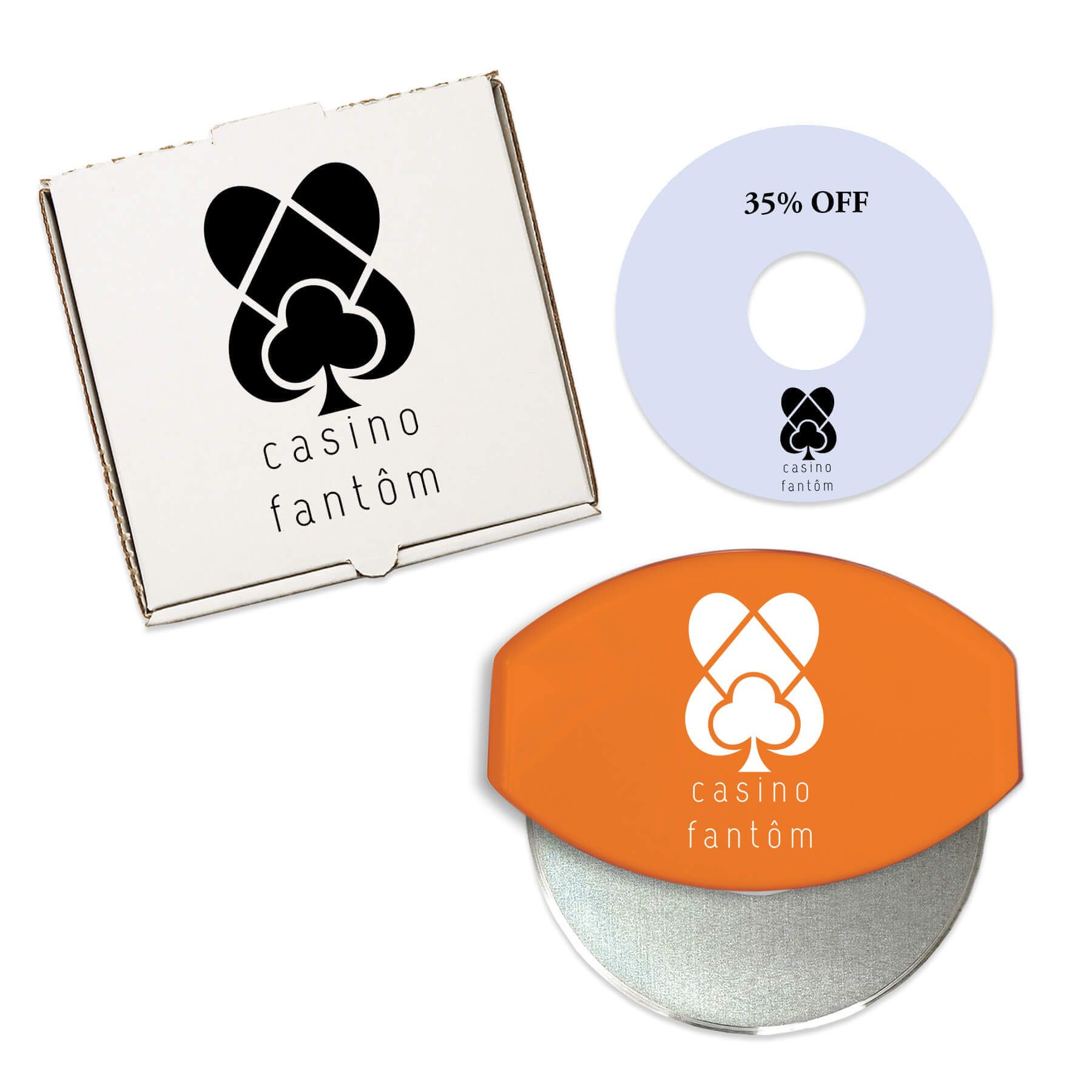 Paprika Orange Imprinted